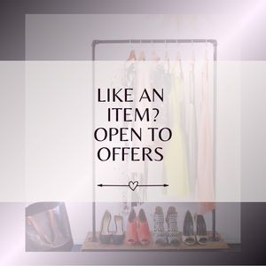 OPEN TO REASONABLE OFFERS :)